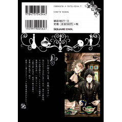 Face arrière manga d'occasion Black Butler Tome 19 en version Japonaise