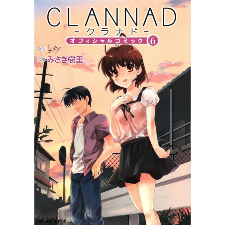 Couverture manga d'occasion Clannad Tome 06 en version Japonaise