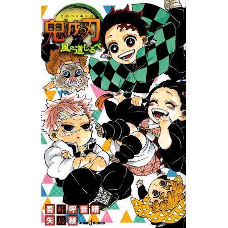 Couverture light novel d'occasion Demon Slayer : Kimetsu no Yaiba - La Lumière qui Guide le Vent en version Japonaise
