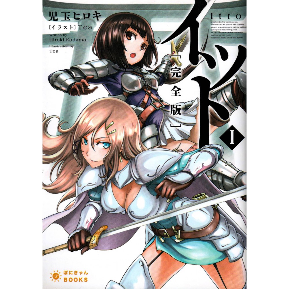 Couverture light novel d'occasion Itto Tome 01 en version Japonaise Couverture light novel d'occasion Itto Tome 01 en version Japonaise