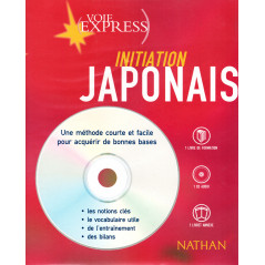 Couverture livre CD apprentissage d'occasion Initiation Japonais