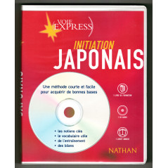 Face avant livre CD apprentissage d'occasion Initiation Japonais