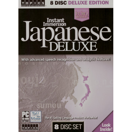Couverture livre et CD apprentissage d'occasion Instant Japanese Delux