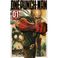 Couverture manga d'occasion One Punch Man Tome 01 en version Japonaise