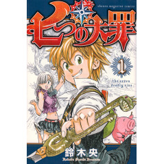 Couverture manga d'occasion Seven Deadly Sins Tome 01 en version Japonaise