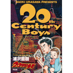 Couverture manga d'occasion 20th Century Boys Tome 02 en version Japonaise