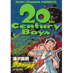 Couverture manga d'occasion 20th Century Boys Tome 03 en version Japonaise