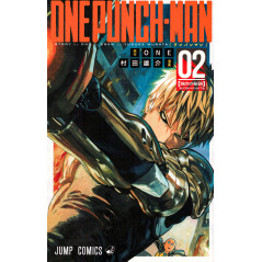 Couverture manga d'occasion One Punch Man Tome 02 en version Japonaise