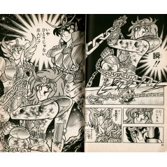 Double page manga d'occasion Saint Seiya Tome 7 en version Japonaise