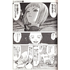 Page manga d'occasion Claymore Tome 01 en version Japonaise