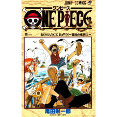 Couverture manga d'occasion One Piece Tome 01 en version Japonaise