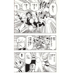Page manga d'occasion One Piece Tome 03 en version Japonaise