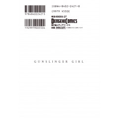 Face arrière manga d'occasion Gunslinger Girl Tome 02 en version Japonaise