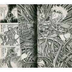 Double page manga d'occasion Saint Seiya Tome 21 en version Japonaise