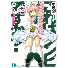 Couverture light novel d'occasion Est-ce un zombie ? Tome 04 en version Japonaise