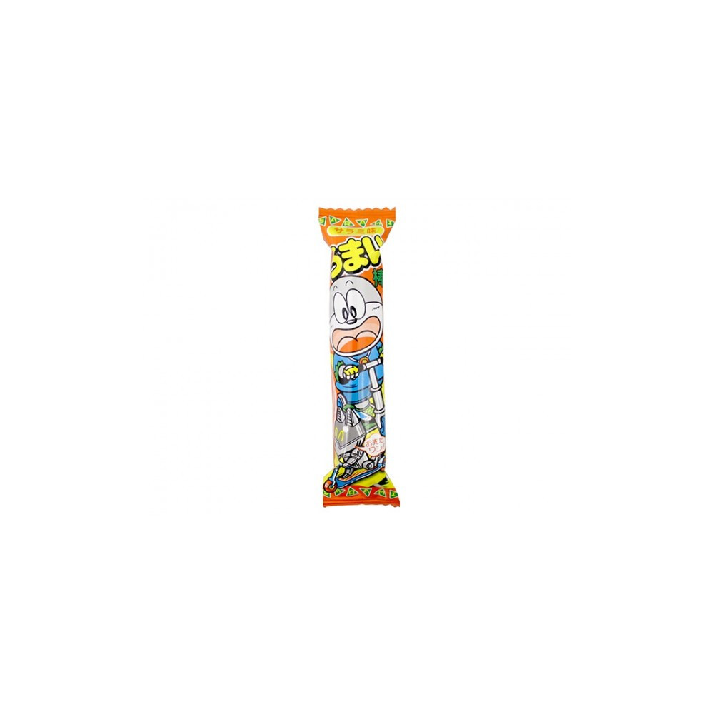 Snack Japonais à base de maïs avec ici une saveur de Salami Snack Japonais à base de maïs avec ici une saveur de Salami