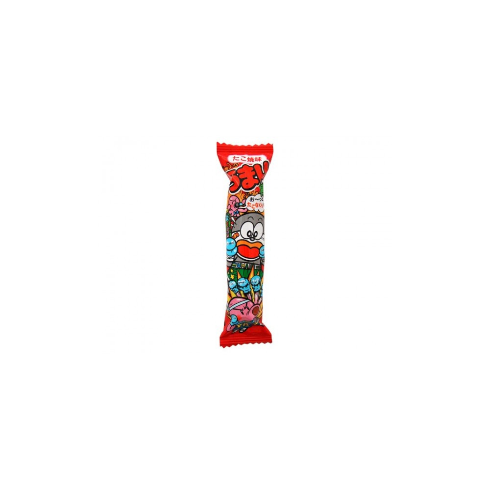 Snack Japonais à base de maïs avec ici une saveur de Takoyaki Snack Japonais à base de maïs avec ici une saveur de Takoyaki