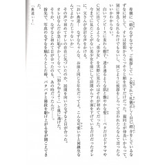 Page light novel d'occasion Fireworks (Bunko) en version Japonaise