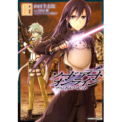 Couverture manga d'occasion Sword Art Online: Phantom Bullet Tome 03 en version Japonaise