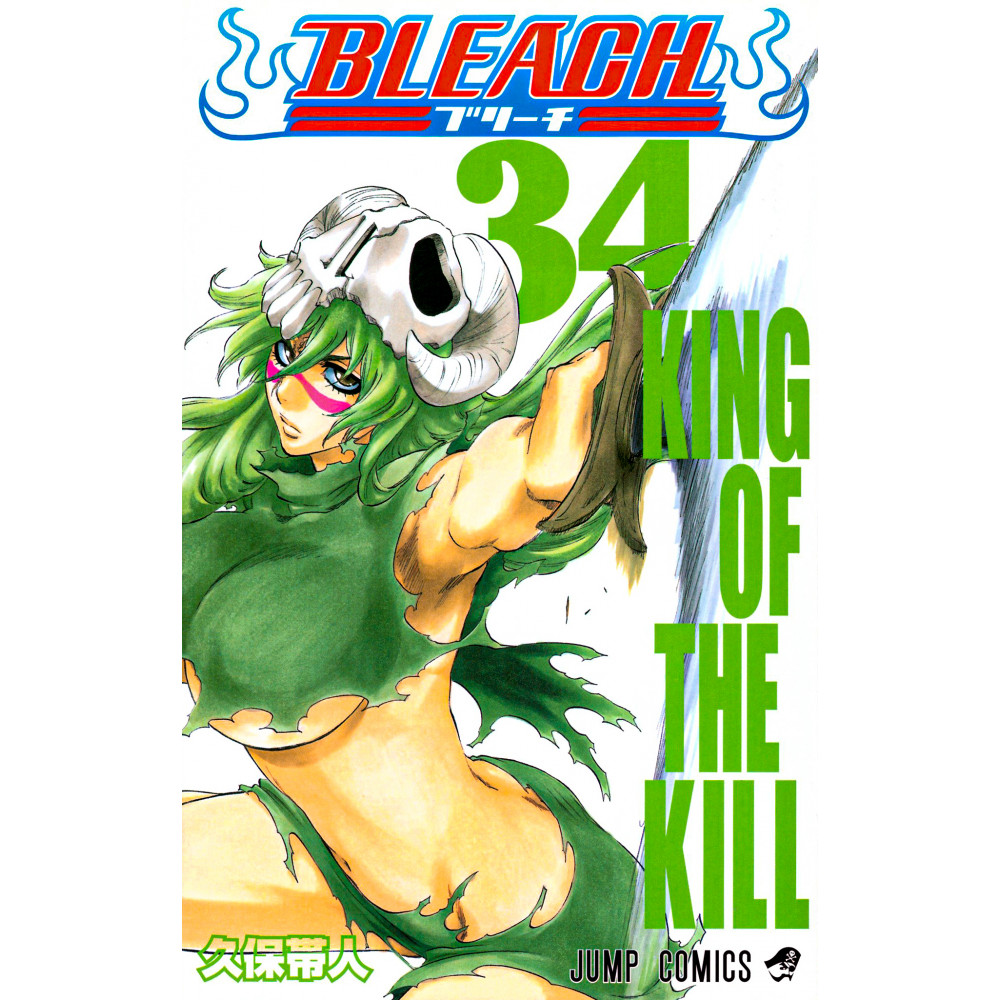 Couverture manga d'occasion Bleach Tome 34 en version Japonaise
