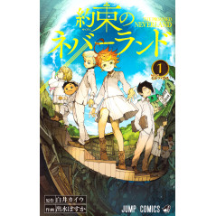 Couverture livre manga d'occasion The Promised Neverland Tome 01 en version vo Japonaise
