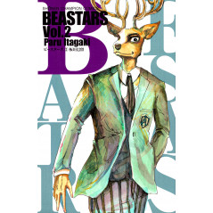Couverture manga d'occasion Beastars Tome 02 en version Japonaise