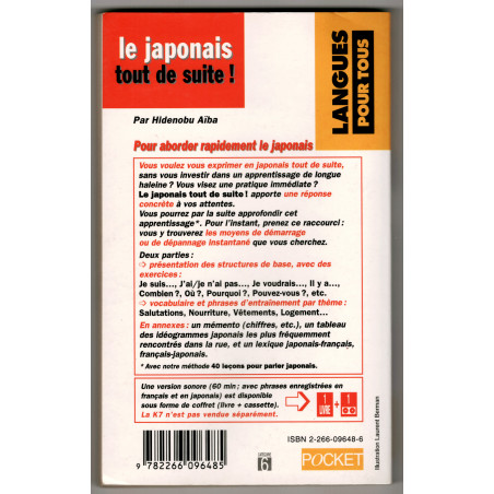 Le Japonais tout de suite !