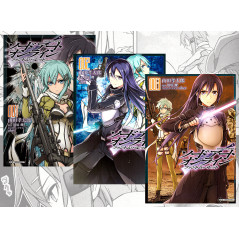 Couverture manga d'occasion Sword Art Online: Phantom Bullet Lot T01 à T03 - Intégral en version Japonaise