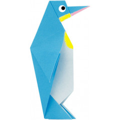 Kit  Origami - Oiseaux - pingouin