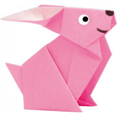 Kit  Origami - Animaux - Lapin