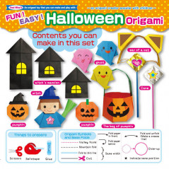 Kit  Origami - Halloween - Exemple de réalisations