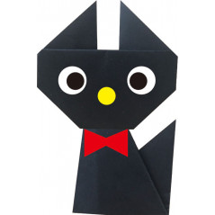 Kit  Origami - Halloween 2 - Chat noir