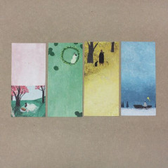 Papiers à Lettre - Cycle des Saisons Akira Kusaka - 4 design
