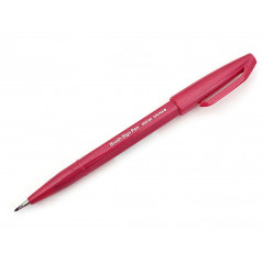 Crayon Pentel Brush Touch Felt-tip 1mm - Couleur Bourgogne - Global
