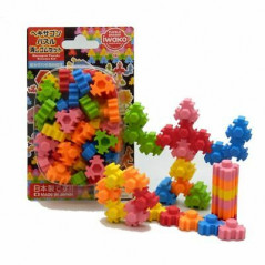 Lot de Gommes Puzzle Hexagone - Iwako - Gomme japonaise - forme