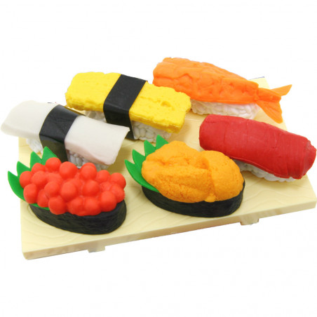 Lot de Gommes Nigiri Sushi
