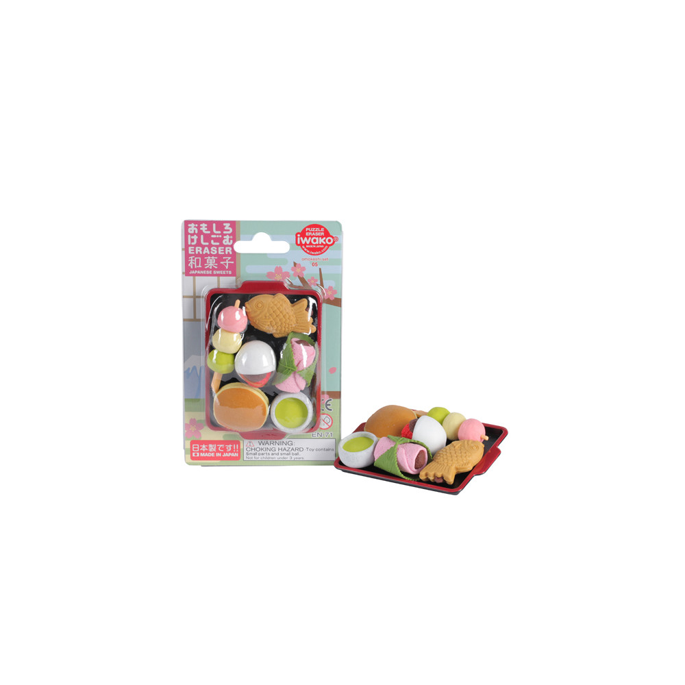 Acheter un Lot de Gommes en forme de Gâteaux