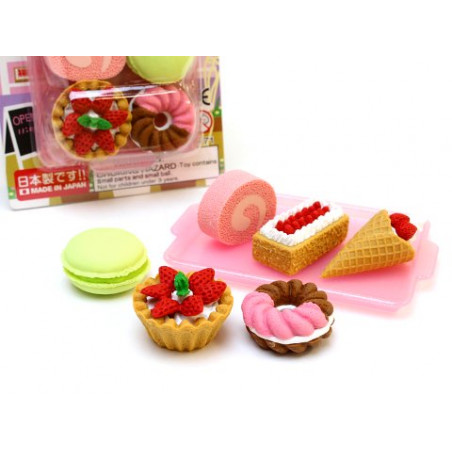 Lot de Gommes Gâteaux