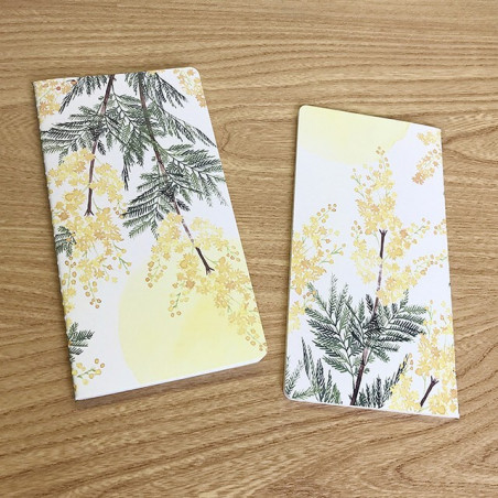 Carnet Slim - Mimosa d'Hiver