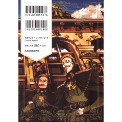 Face arrière manga d'occasion Saga of Tanya the Evil Tome 03 en version Japonaise