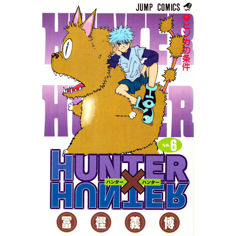 Couverture manga d'occasion Hunter × Hunter Tome 06 en version Japonaise