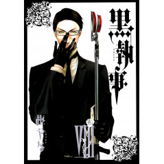 Couverture manga d'occasion Black Butler Tome 08 en version Japonaise